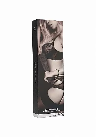 Элегантная шлепалка Elegant Paddle, 31,5 см, черный