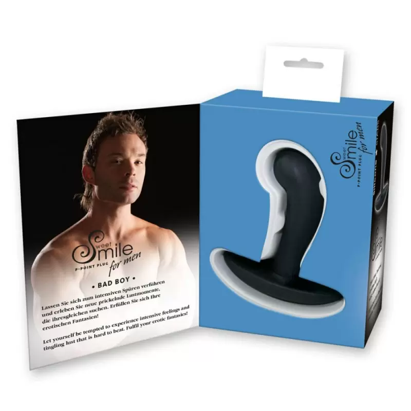 Массажер простаты Smile Bad Boy - черный