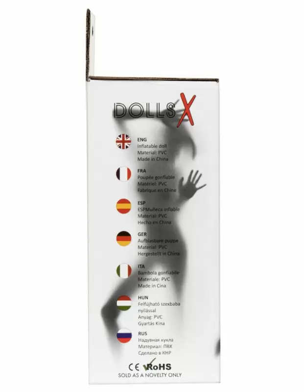 Надувная секс-кукла TOYFA Dolls-X Jennifer – телесный