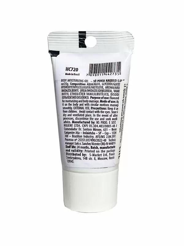 Ароматизированный анальный лубрикант Hot Flowers So Pensa Naquilo, сахарная вата, 25 мл