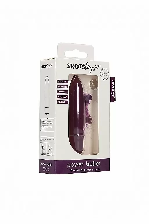 Вибропуля Power Bullet от Shots Toys