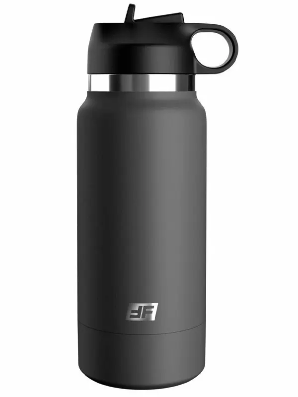 Реалистичный мастурбатор Pipedream Fuck Flask, 23,8 см, в серой фляге, ТПЕ