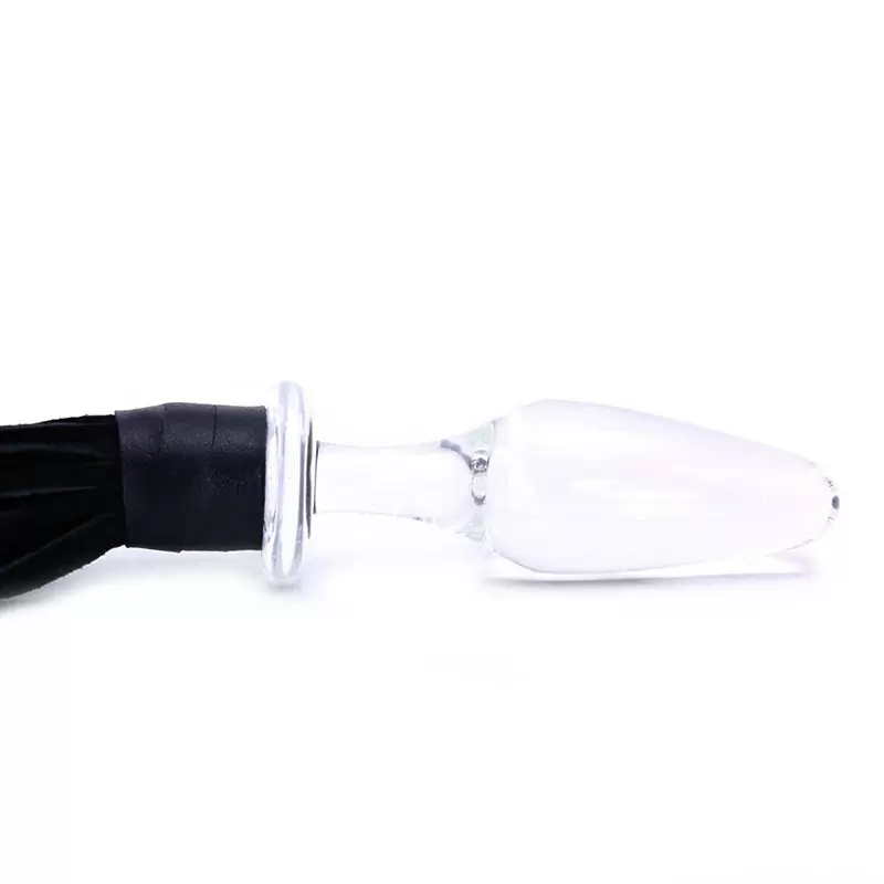 Анальная пробка Icicles № 49 с хвостом