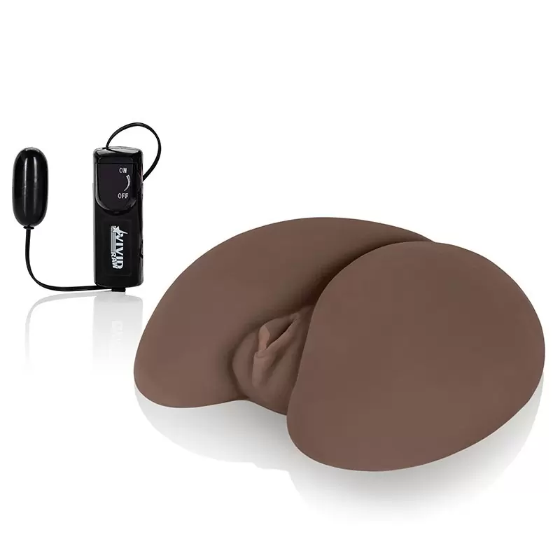 Мастурбатор реалистичный Vivid Raw Bootylicious с вибрацией – мулатка	