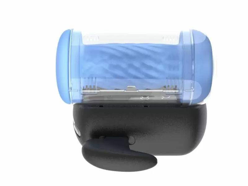 Инновационный робот-мастурбатор Black Knight Thrusting, Amovibe