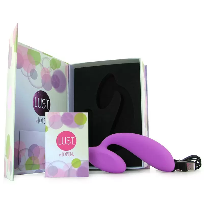Вибромассажер изогнутый Lust by Jopen L10 – фиолетовый