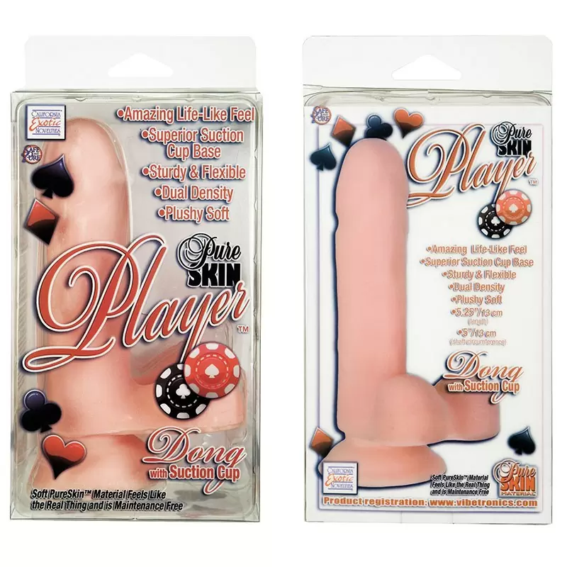 Фаллоимитатор Pure Skin Player - 5.25