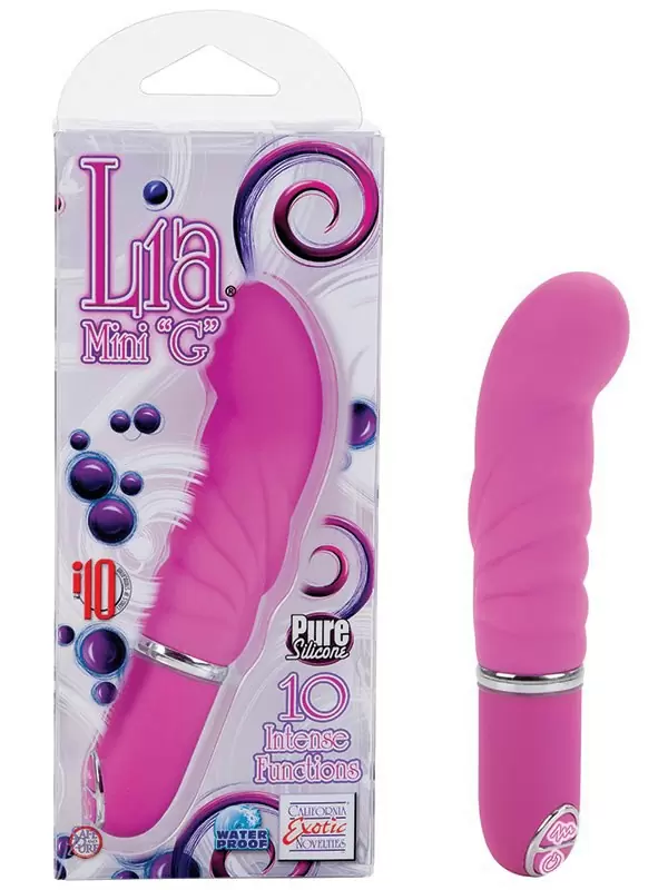 Вибромассажер Lia Mini “G” Vibes водонепроницаемый –  розовый
