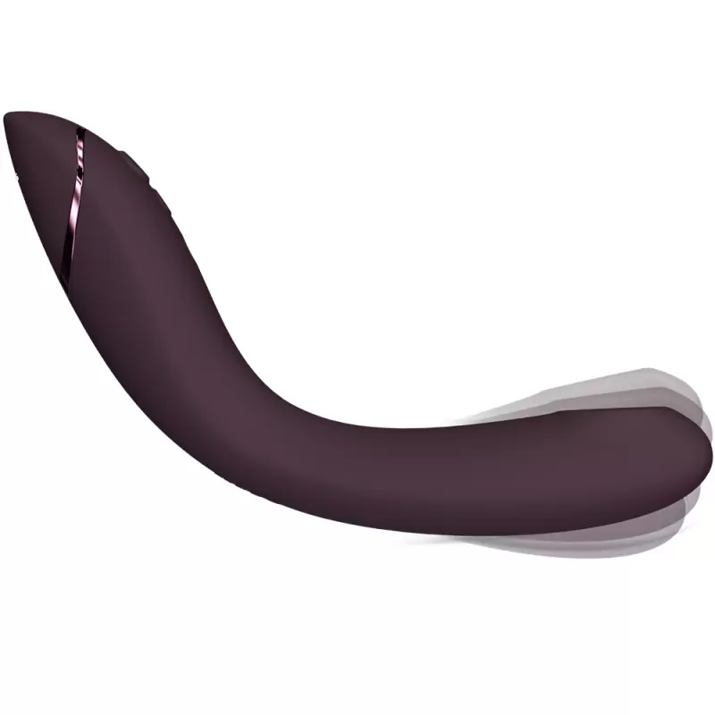 Изогнутый вибратор Womanizer OG Lilac, 17,6 см, силикон, пурпурный