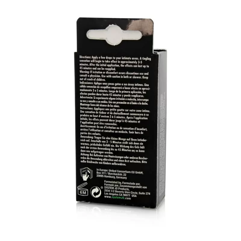 Возбуждающая сыворотка мягкого действия JO Volt 6v – 2 мл