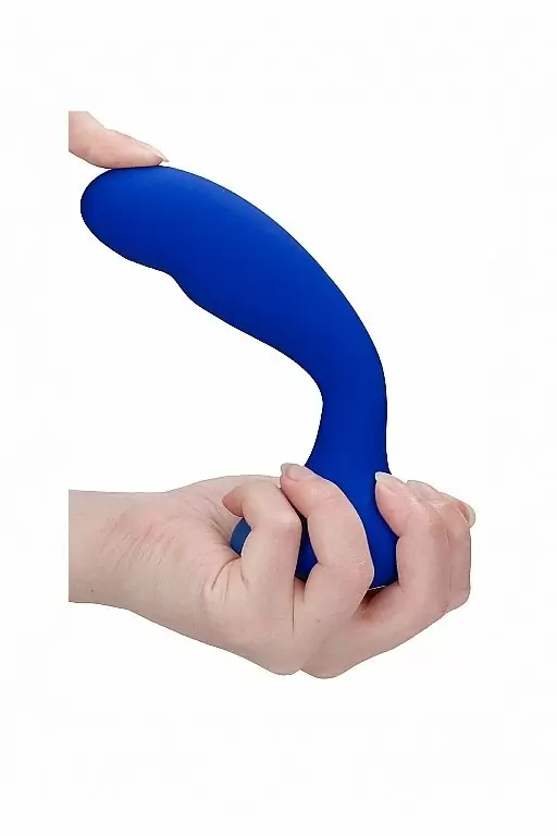 Вибромассажер для точки G или простаты Finesse (синий)