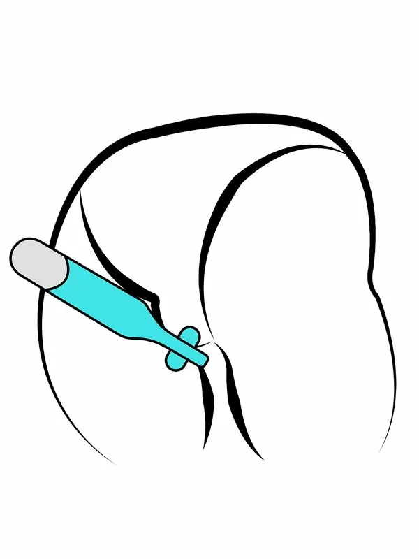 Многофункциональная вибропуля Youvic, 17,1 см, 10 режимов, с кисточкой, силикон, бирюзовый