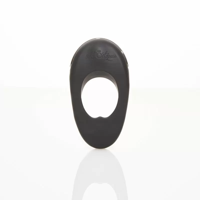 Эрекционное кольцо с двумя виброэлементами ATOM PLUS