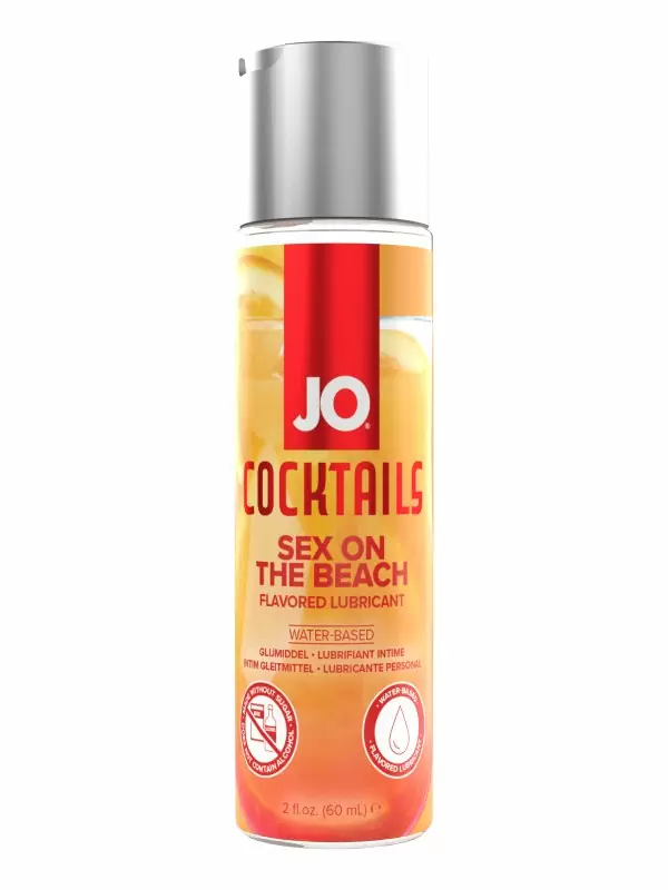 Вкусовой лубрикант со вкусом коктейля «Секс на пляже» JO H2O SEX ON THE BEACH Flavored lubricant 60 мл.