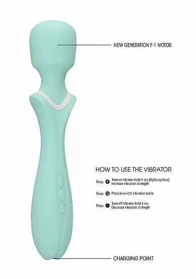 Универсальный массажер Jiggle Wand (зеленый)