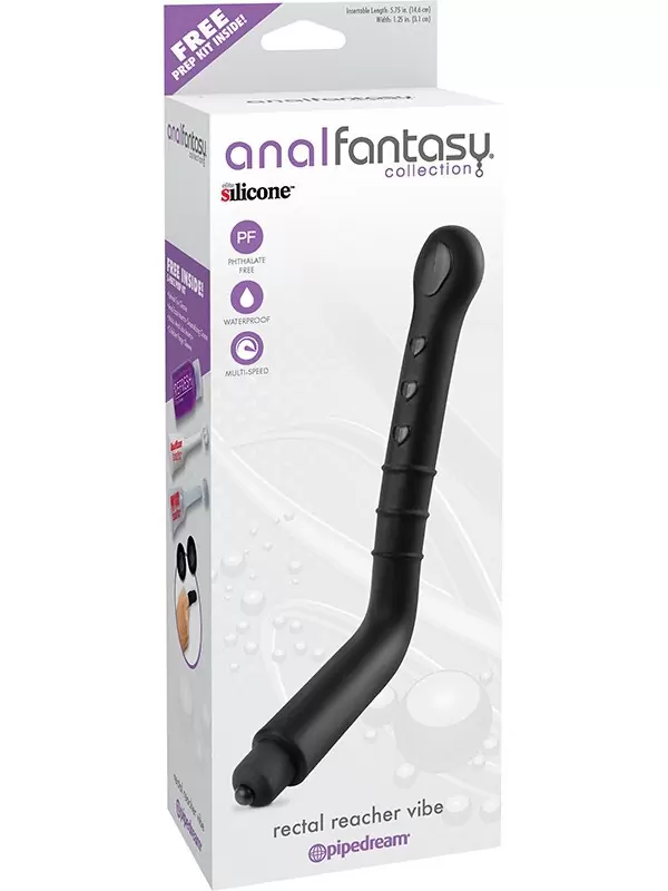 Анальный стимулятор Rectal Reacher Vibe с вибрацией