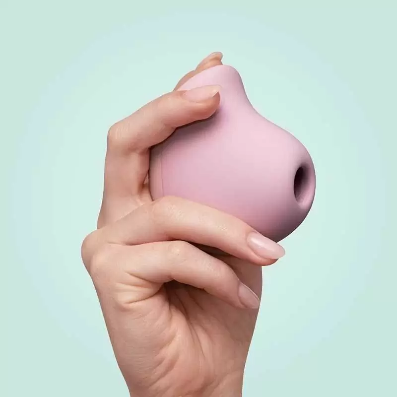 Вакуумно-волновой стимулятор клитора Fun Factory SUCTION TOY MEA, диаметр 3,8 см, силикон, розовый