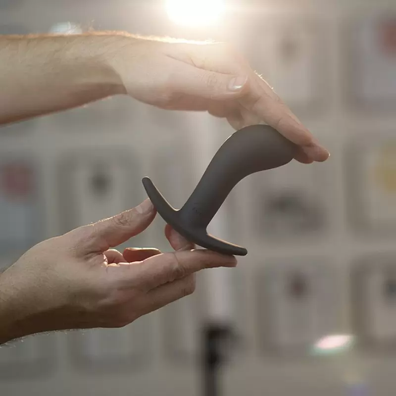 Крупная анальная пробка Fun Factory Bootie Large, 11 см, силикон, черная