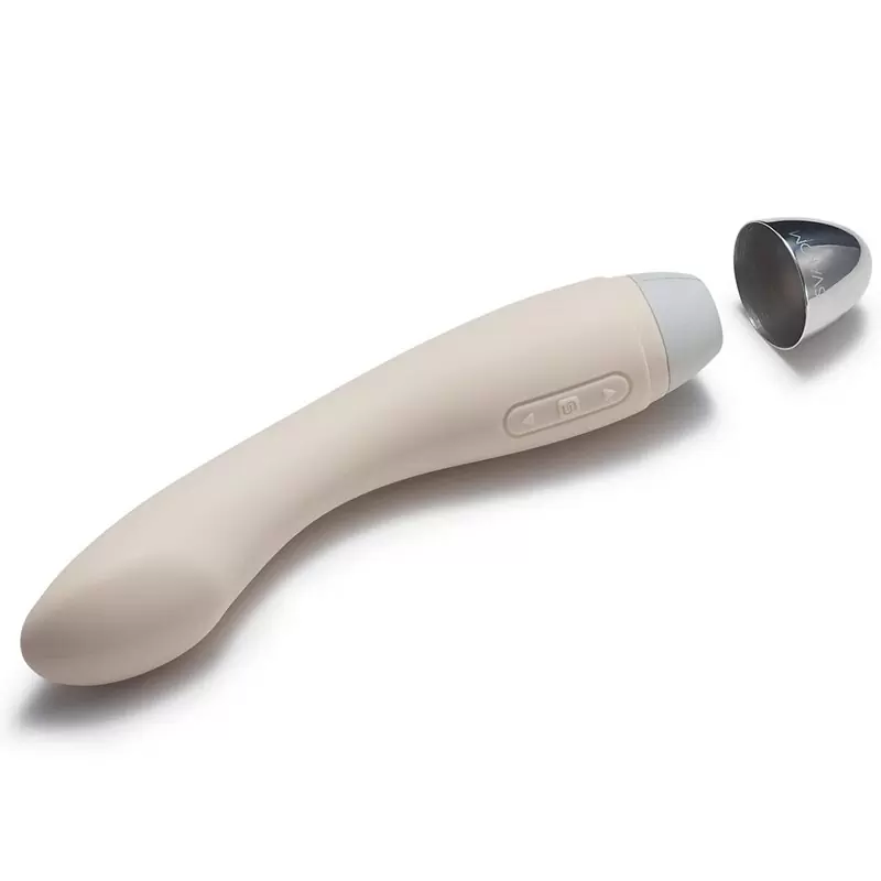 Сенс-вибратор G-точки Lisa включающийся от прикосновений – бежевый