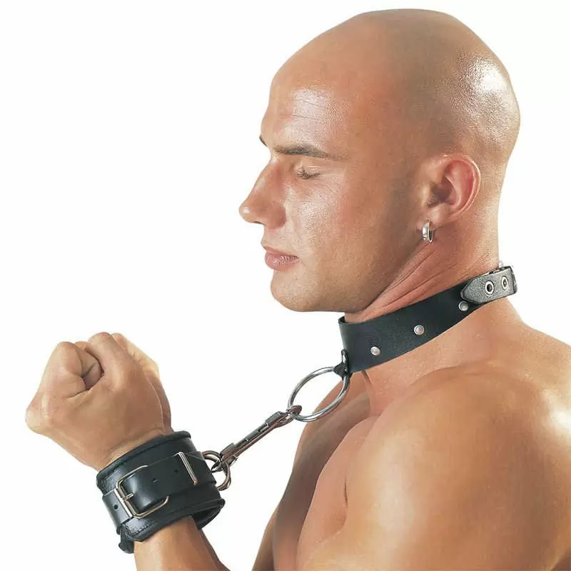 Ошейник Zado Leather Collar - черный