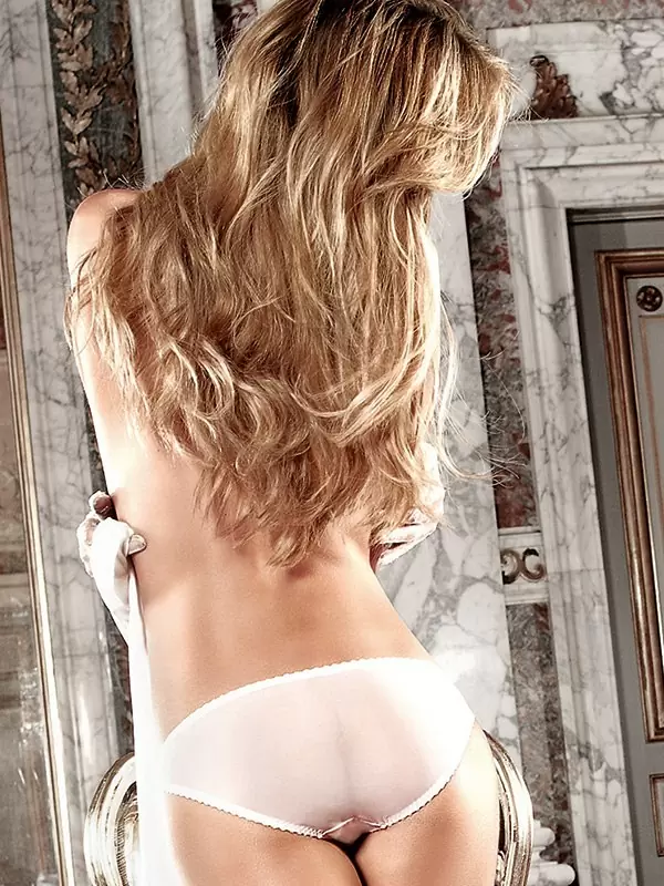 Кружевные трусики Back In Heaven – белые, M/L