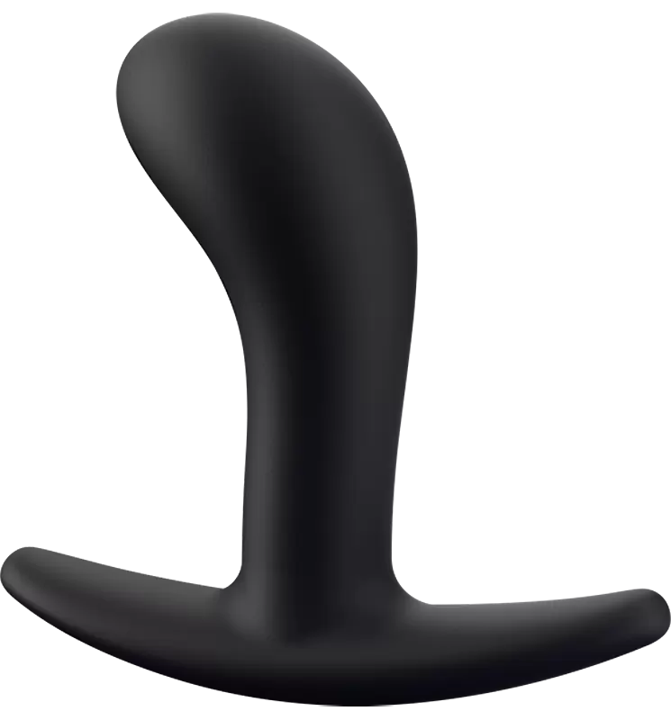 Компактная анальная пробка Fun Factory Bootie Small, 7,5 см, силикон, чёрная