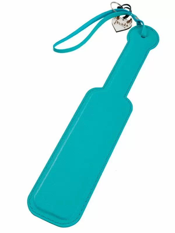 Паддл-шлепалка Pecado BDSM, натуральная кожа, 37 см