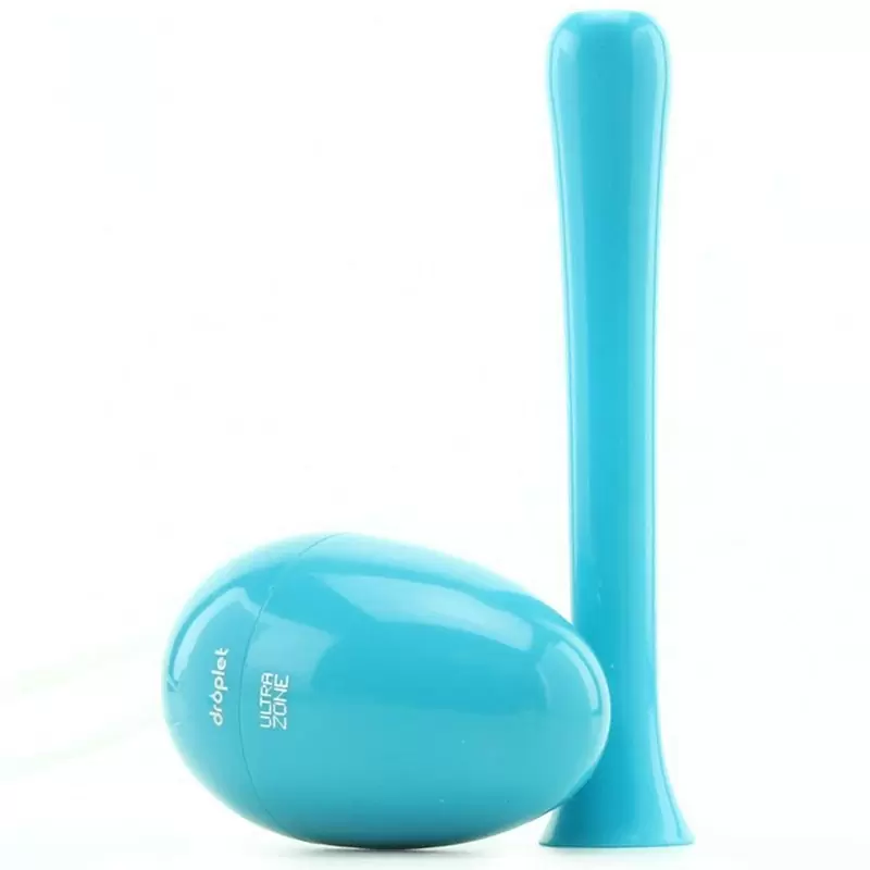 Вибро-яйцо Dew Drop с пультом управления – голубое