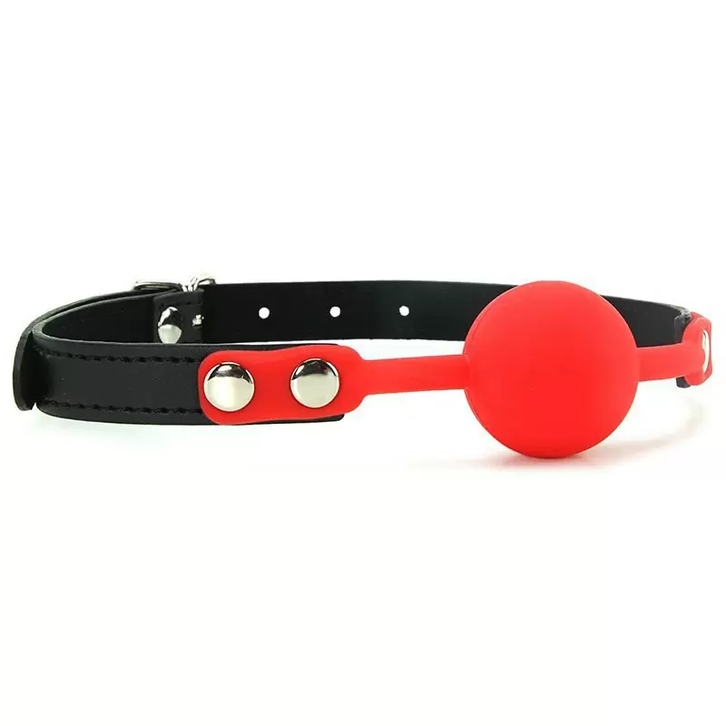 Кляп-шар Silicone Ball Gag – красный
