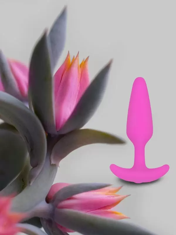 Миниатюрная анальная пробка с вибрацией Gvibe Gplug XS Raspberry, 7х2 см