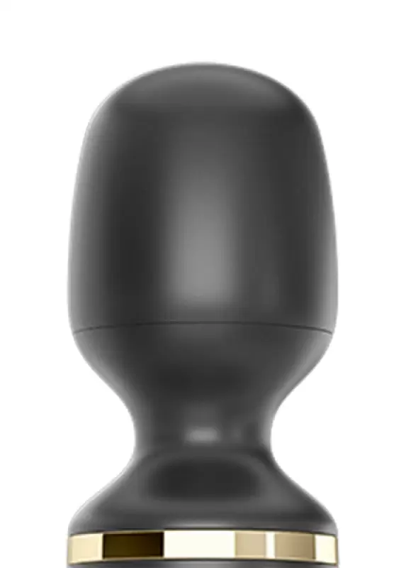 Вибратор Satisfyer Wand-er Woman (черный с золотом): 34 см, 50 режимов вибрации, АБС/силикон