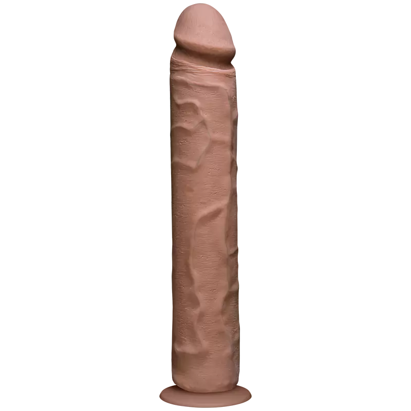 Фаллоимитатор реалистик Realistic Cock UR3 12” без мошонки – коричневый
