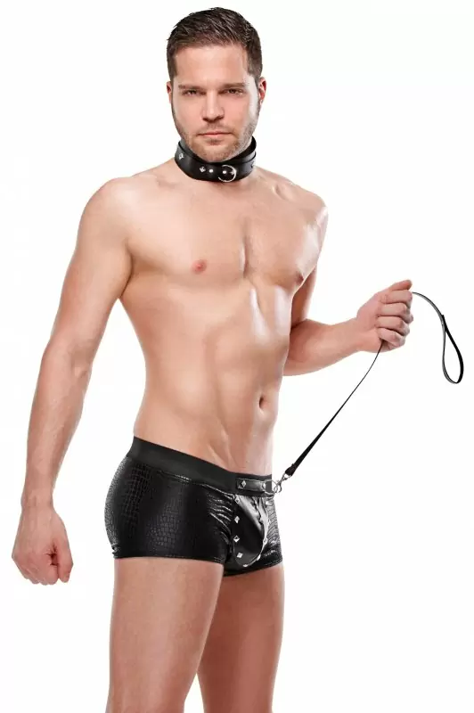 Костюм раба с поводком и ошейником Slave Set