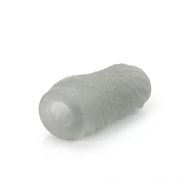 Мастурбатор двусторонний OptiMALE Reversible UltraSkyn Stroker Link – прозрачный