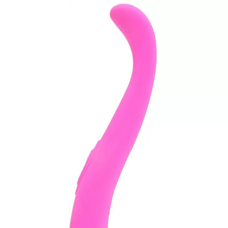 Двухсторонний вибромассажер Celeste 9Х для стимуляции точки G – розовый