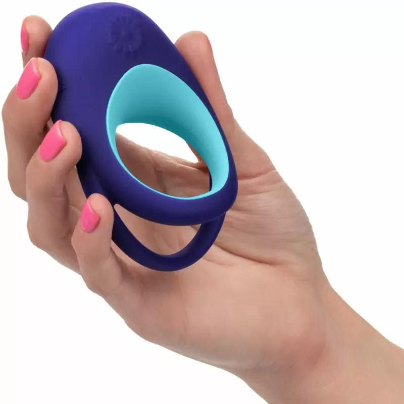 Набор эрекционных колец LINK UP ALPHA, 10 режимов, 9 см, силикон