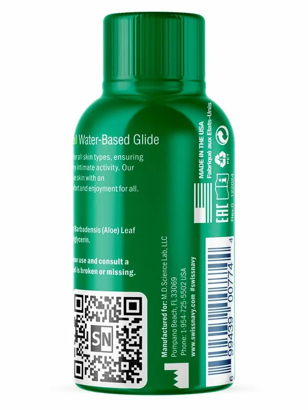 Премиальный лубрикант SWISS NAVY ALL NATURAL, натуральный состав, 29,5 мл