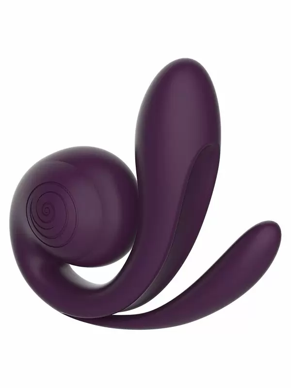 Многофункциональный тройной вибратор SVibe GIZI Pro, 3 мотора, IPX7, фиолетовый