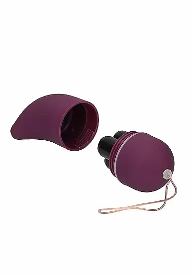 Виброяйцо для стимуляции точки G с пультом управления Medium Wireless Vibrating G-Spot Egg (Фиолетовый)