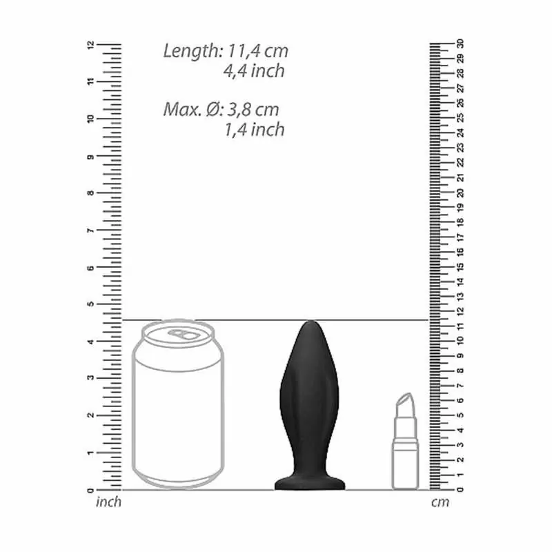 Анальная пробка Edgy Butt Plug