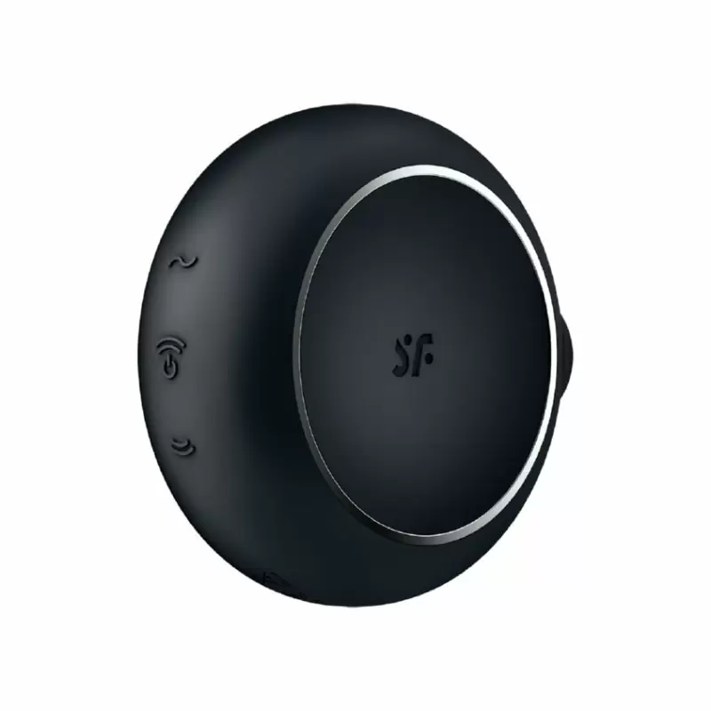 Двойной стимулятор клитора Satisfyer Pro To Go 3, технология Air Pulse, 12 режимов, черный