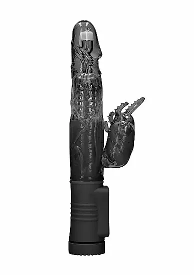 ВИБРАТОР КРОЛИК ROTATING BEETLE - черный