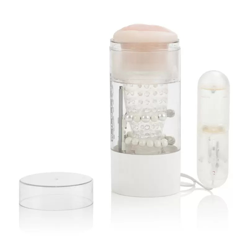 Вагина-мастурбатор Deluxe Optimum Power - Pussy Power Stroker – белая