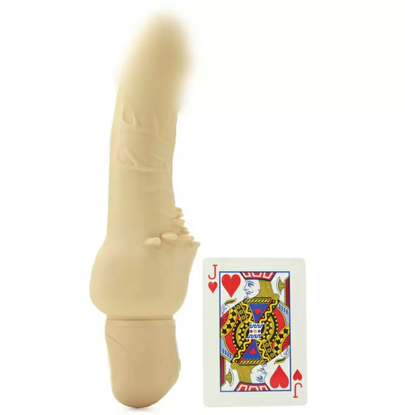 Фаллоимитатор водонепроницаемый Power Stud Cliterrific – телесный