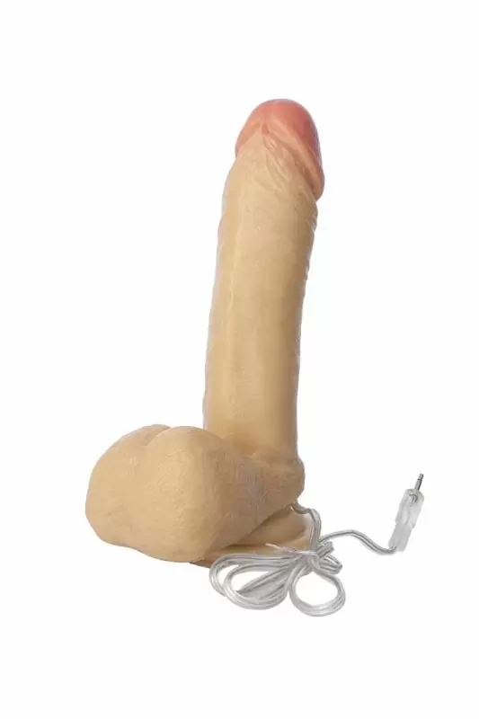 Реалистичный фаллоимитатор с мошонкой TOYFA RealStick #102 - телесный