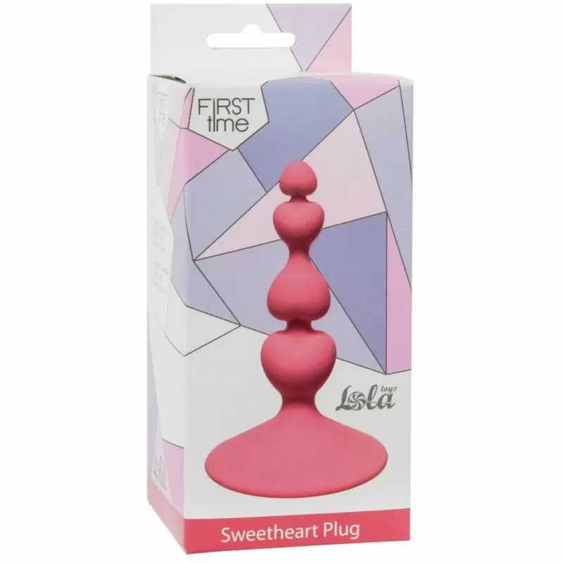 Анальная пробка Sweetheart Plug Pink 4106-01Lola