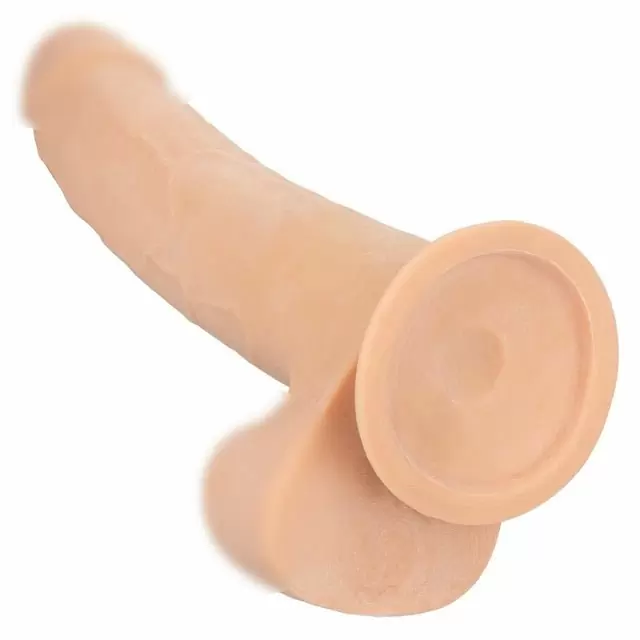 Реалистичный фаллоимитатор-гигант Size Queen, 30,5 см, ТПЕ, телесный