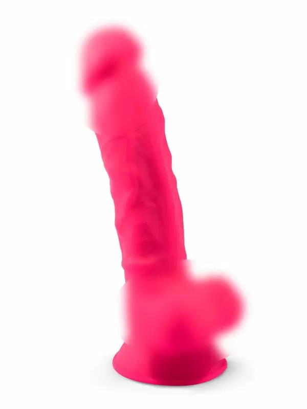 Реалистичный фаллоимитатор SILEXD Model 1, 17,6 см, силикон, фуксия