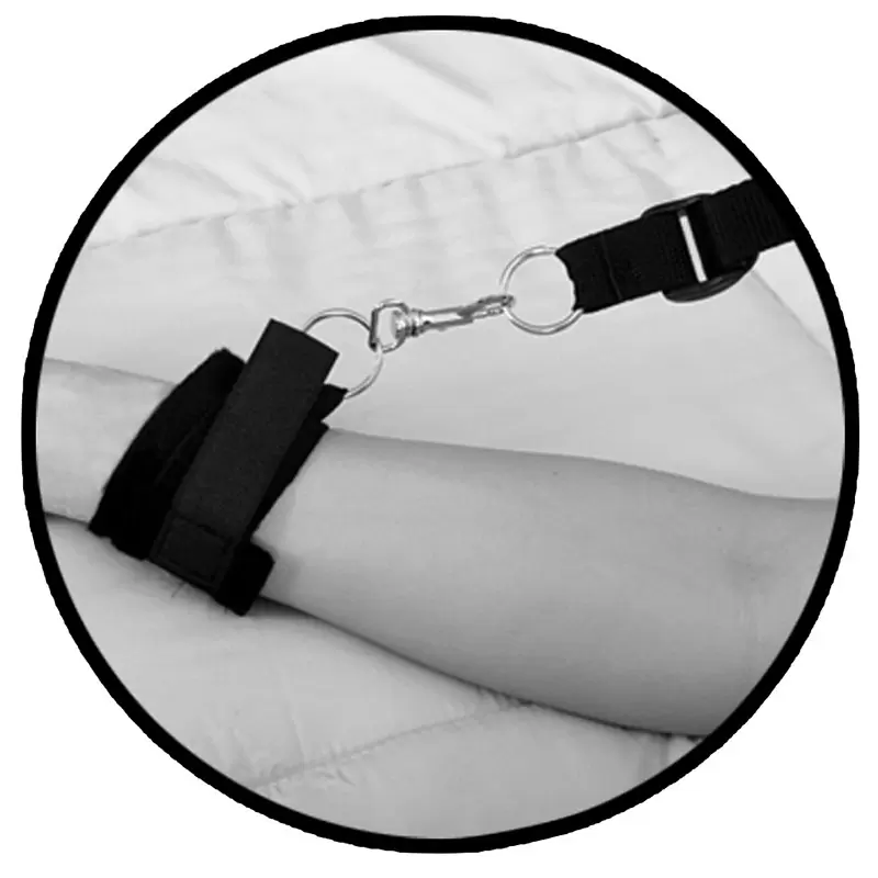 Фиксаторы Wraparound Mattress Restraints для кровати – черные	