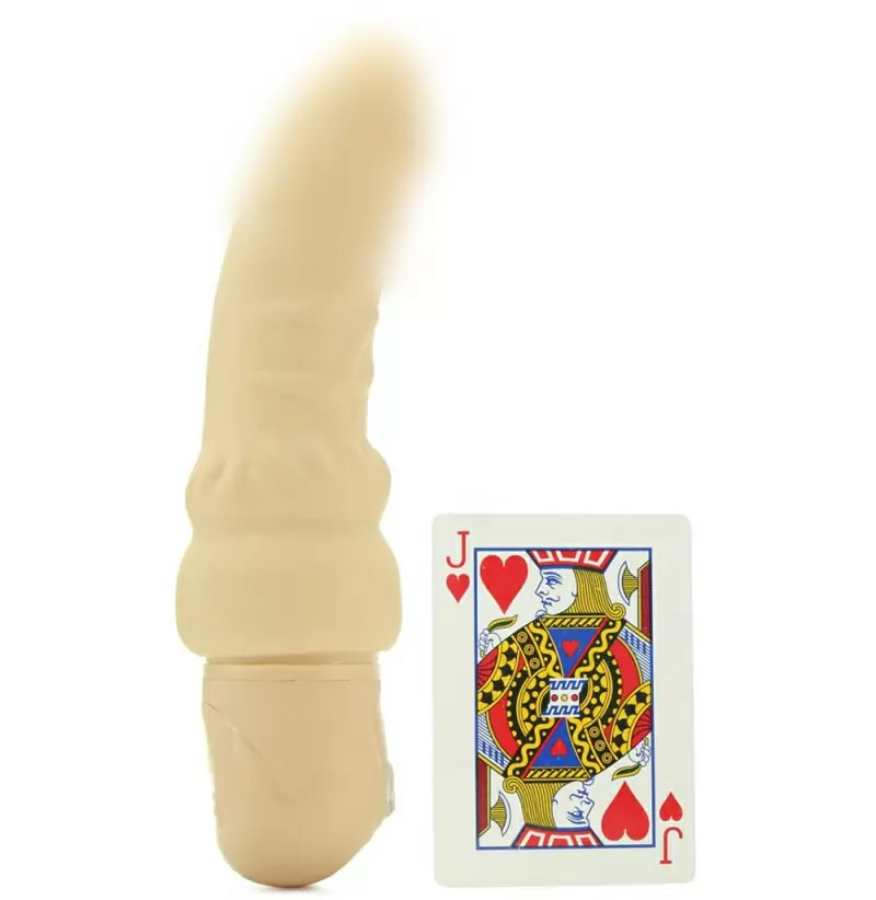 Фаллоимитатор водонепроницаемый Power Stud Curvy – телесный